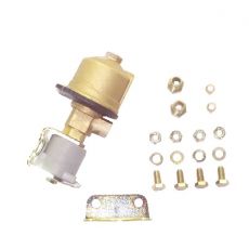 Lock off valve + filter 12V